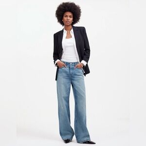 Madewell Low-Slung Baggy Jeans in Hamburg Wash